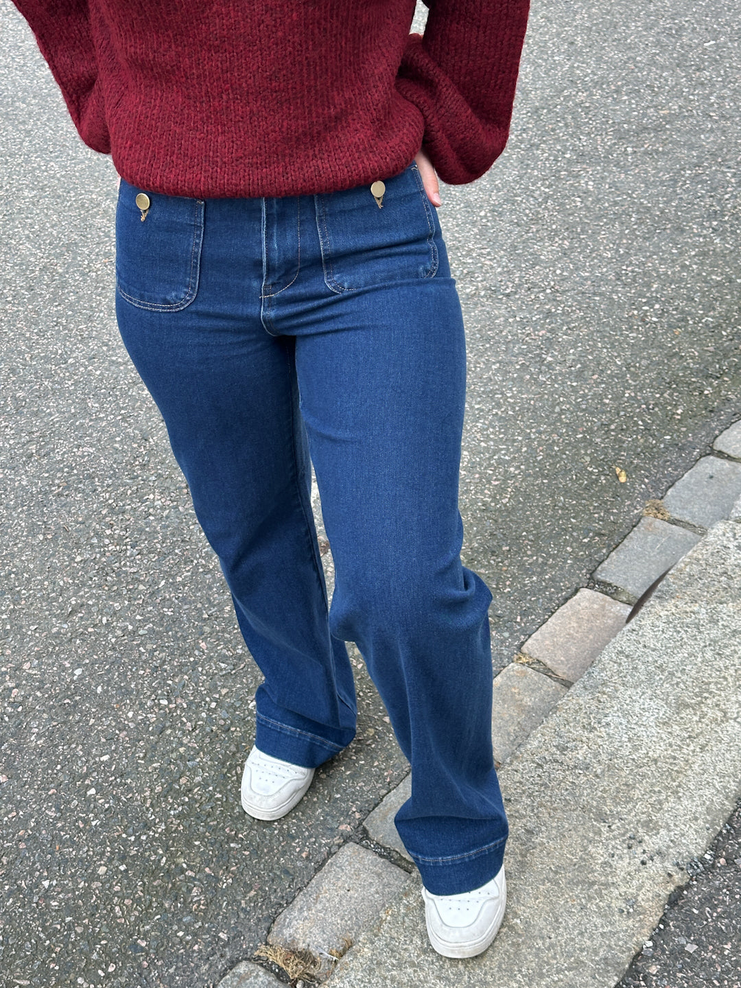 ONLMADELINE HW Wide Jeans - GUA113